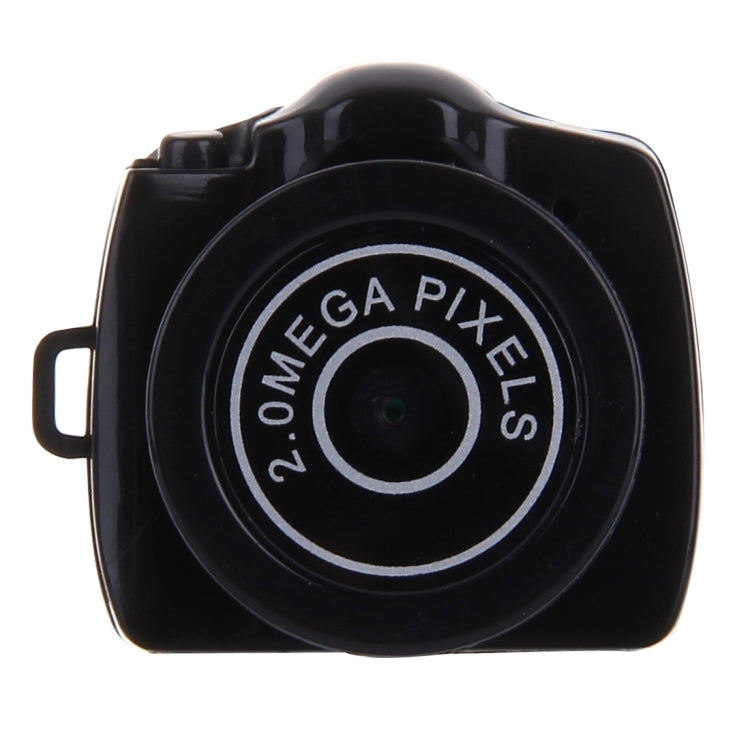 Y2000 HD Outdoor Sports Ultra-Mini DV Pocket Digital Video Recorder Camera Camcorder, Support Max 32GB TF Card(Black), Y2000