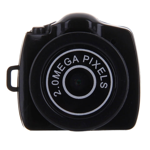 Y2000 HD Outdoor Sports Ultra-Mini DV Pocket Digital Video Recorder Camera Camcorder, Support Max 32GB TF Card(Black), Y2000