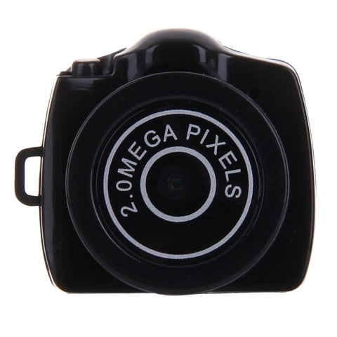 Y2000 HD Outdoor Sports Ultra-Mini DV Pocket Digital Video Recorder Camera Camcorder, Support Max 32GB TF Card(Black), Y2000