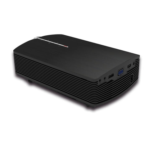 YG510 1200 LUX 800*480 LED Projector HD Home Theater, Support HDMI & VGA & AV & TF & USB, YG510 Black