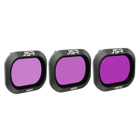 JSR Drone 3 in 1 ND4+ND8+ND16 Lens Filter for DJI MAVIC 2 Pro, ND4+ND8+ND16