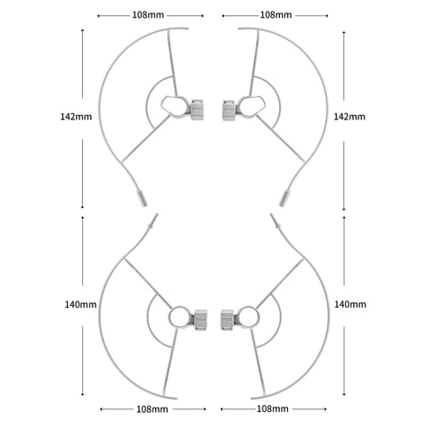STARTRC 1109131 Drone Propeller Protective Guard Anti-collision Ring for DJI Mini  2 / Mavic Mini, For DJI Mini 2