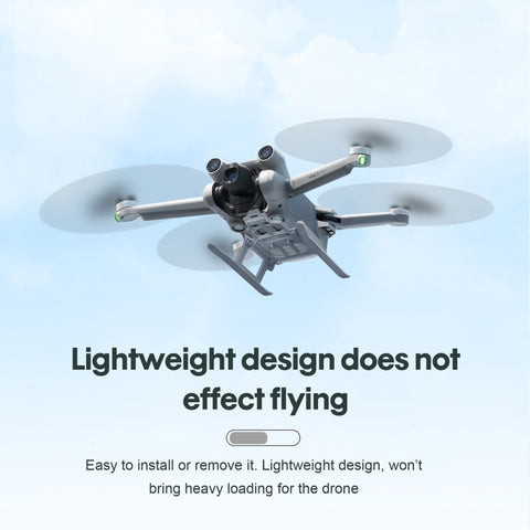 STARTRC Folding Anti-fall Anti-dirt Heightened Landing Gear Training Rack for DJI Mini 3 Pro, For DJI Mini 3 Pro