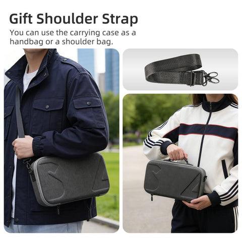 For DJI Neo 2 Sunnylife Portable Carrying Case Combo Shoulder Bag Protective Bag Hard Travel Case, Combo Shoulder Bag
