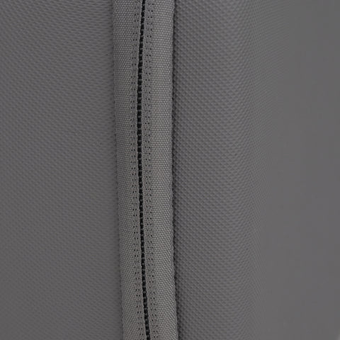 Diamond Texture Shockproof PU Portable Safety Protective Box Storage Bag for DJI Osmo Mobile 4, Grey