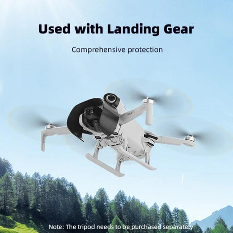 For DJI Mini 4 Pro BRDRC Lens Hood Gimbal Anti-Glare Sunshade Cover, For DJI Mini 4 Pro