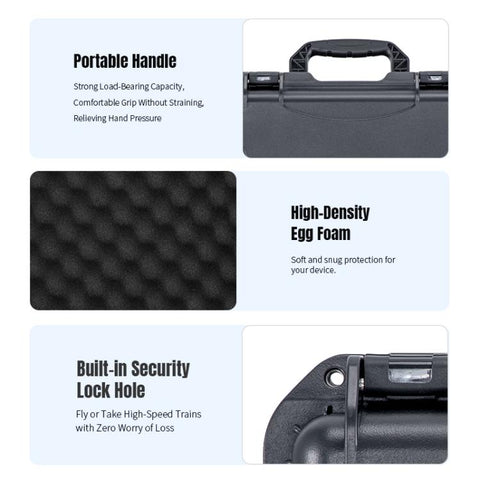 For DJI Neo 2 STARTRC Portable Mini PP Waterproof Explosion-proof Suitcase Storage Box, For DJI Neo 2 Mini Box