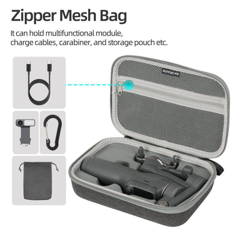 For DJI Osmo Mobile 8P Sunnylife Portable Carrying Case Mini Bag Handbag