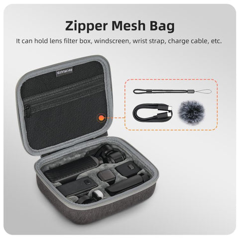 For DJI Osmo Pocket 4 / 3 Sunnylife Mini Carrying Case Handbag Creator Combo Bags, For DJI Osmo Pocket 4 / 3 Creator Combo Bag