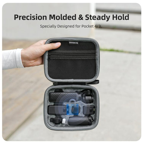 For DJI Osmo Pocket 4 / 3 Sunnylife Mini Carrying Case Handbag Creator Combo Bags, For DJI Osmo Pocket 4 / 3 Creator Combo Bag