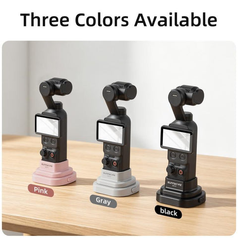 For DJI Osmo Pocket 4 / 3 Sunnylife Detachable Car & Desktop Base Stand Base Desktop Stabilizer Supporting Holder, OP4-DZ157