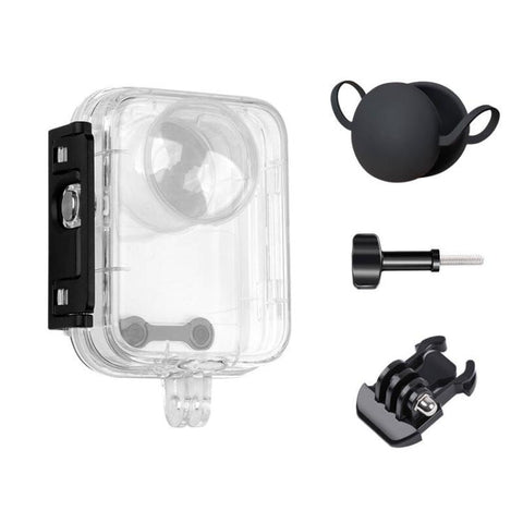 For DJI Osmo 360 50m Depth Waterproof Housing Case with Lens Silicone Cap, For DJI Osmo 360