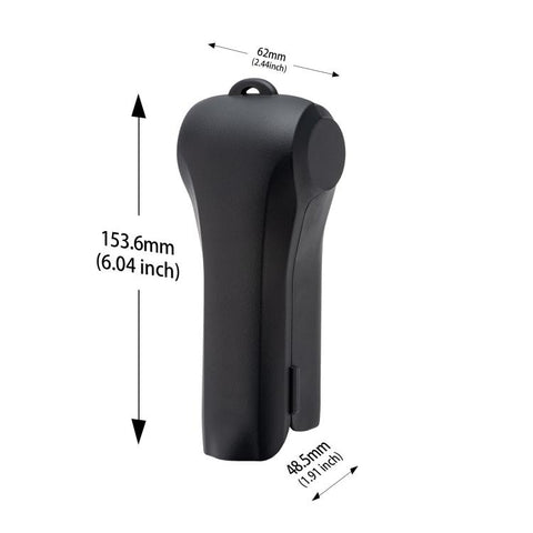 For DJI Osmo Pocket 4 STARTRC Storage Box Protective Case Flip Cover, For DJI Osmo Pocket 4 Black