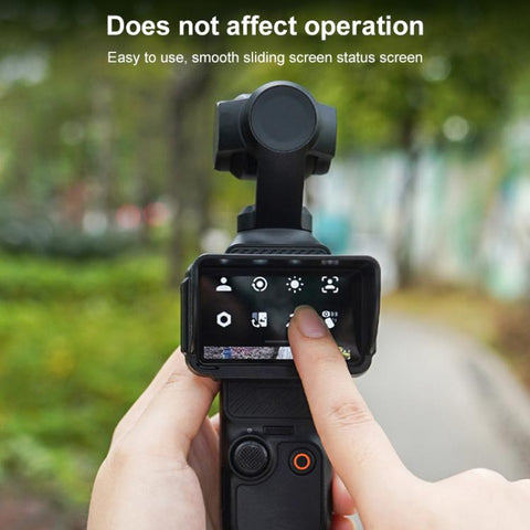 For DJI Osmo Pocket 3 BRDRC Sunshade Hood Screen Shade