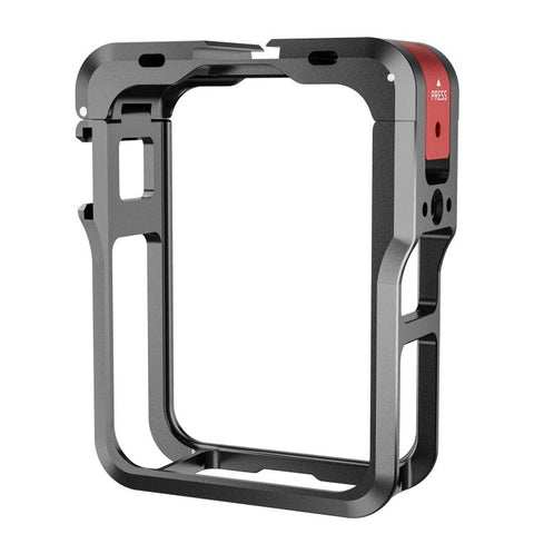 For DJI Osmo 360 / 360 II STARTRC Metal Cage Frame with Cold Shoe, For DJI Osmo 360 / 360 II