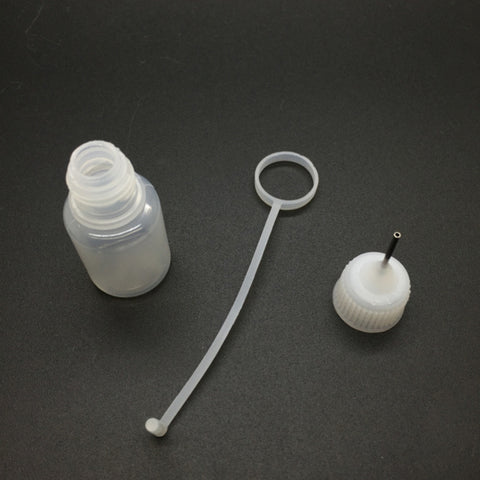 10 PCS PET Pinhole E-cigarette Oil Bottle Capacity: 5ml, 5ml