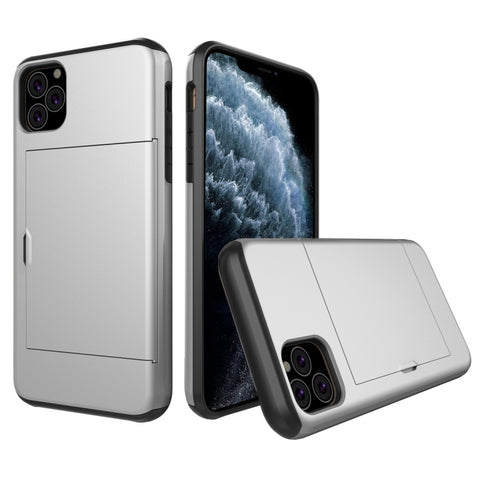 Shockproof Rugged Armor Protective Case with Card Slot, For iPhone 11 Pro, For iPhone 11 Pro Max, For iPhone 11, For Galaxy Note 10, For Galaxy Note 10 Pro