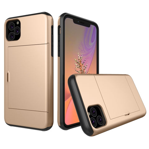 Shockproof Rugged Armor Protective Case with Card Slot, For iPhone 11 Pro, For iPhone 11 Pro Max, For iPhone 11, For Galaxy Note 10, For Galaxy Note 10 Pro
