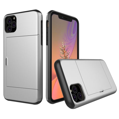 Shockproof Rugged Armor Protective Case with Card Slot, For iPhone 11 Pro, For iPhone 11 Pro Max, For iPhone 11, For Galaxy Note 10, For Galaxy Note 10 Pro