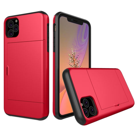 Shockproof Rugged Armor Protective Case with Card Slot, For iPhone 11 Pro, For iPhone 11 Pro Max, For iPhone 11, For Galaxy Note 10, For Galaxy Note 10 Pro