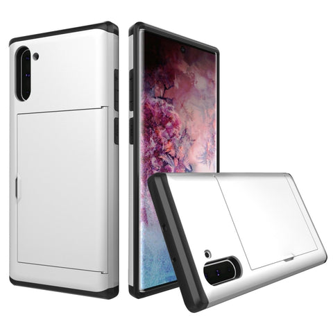 Shockproof Rugged Armor Protective Case with Card Slot, For iPhone 11 Pro, For iPhone 11 Pro Max, For iPhone 11, For Galaxy Note 10, For Galaxy Note 10 Pro