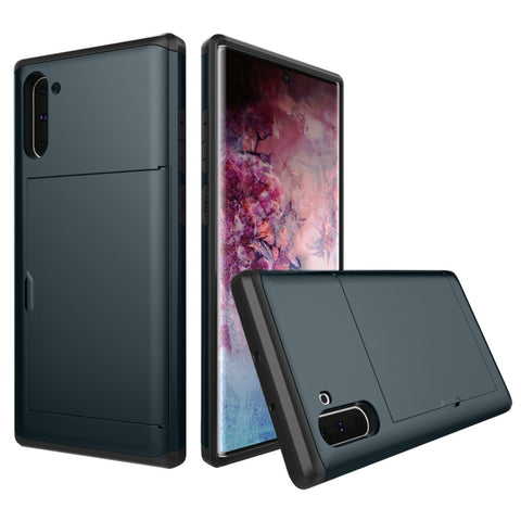 Shockproof Rugged Armor Protective Case with Card Slot, For iPhone 11 Pro, For iPhone 11 Pro Max, For iPhone 11, For Galaxy Note 10, For Galaxy Note 10 Pro