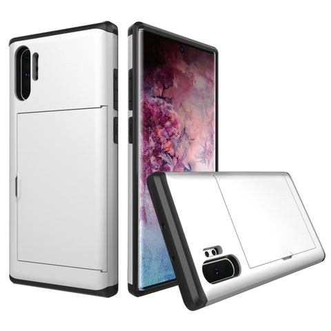 Shockproof Rugged Armor Protective Case with Card Slot, For iPhone 11 Pro, For iPhone 11 Pro Max, For iPhone 11, For Galaxy Note 10, For Galaxy Note 10 Pro