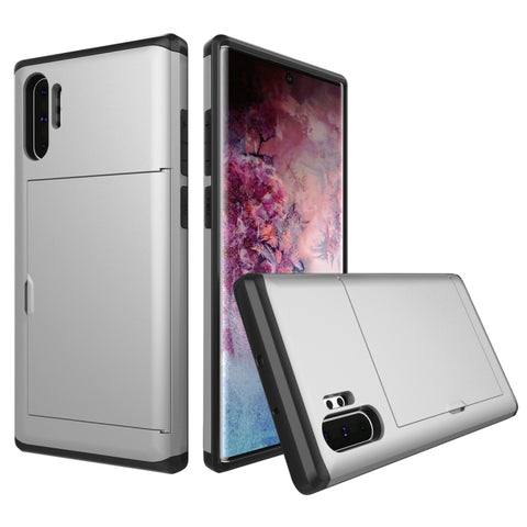 Shockproof Rugged Armor Protective Case with Card Slot, For iPhone 11 Pro, For iPhone 11 Pro Max, For iPhone 11, For Galaxy Note 10, For Galaxy Note 10 Pro