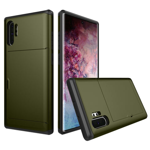 Shockproof Rugged Armor Protective Case with Card Slot, For iPhone 11 Pro, For iPhone 11 Pro Max, For iPhone 11, For Galaxy Note 10, For Galaxy Note 10 Pro