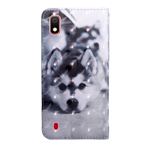 3D Painting Pattern Coloured Drawing Horizontal Flip TPU + PU Leather Case with Holder & Card Slots & Wallet, For Galaxy A10, For Galaxy A20 / A30, For Galaxy A40, For Galaxy A70