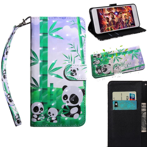 3D Painting Pattern Coloured Drawing Horizontal Flip TPU + PU Leather Case with Holder & Card Slots & Wallet, For Galaxy A10, For Galaxy A20 / A30, For Galaxy A40, For Galaxy A70
