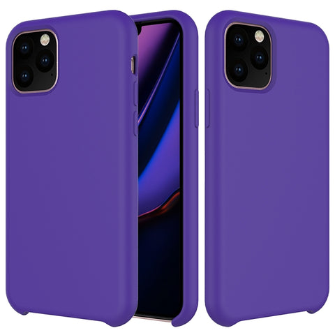 Solid Color Liquid Silicone Shockproof Case, For iPhone 11, For iPhone 11 Pro Max, For iPhone 11 Pro