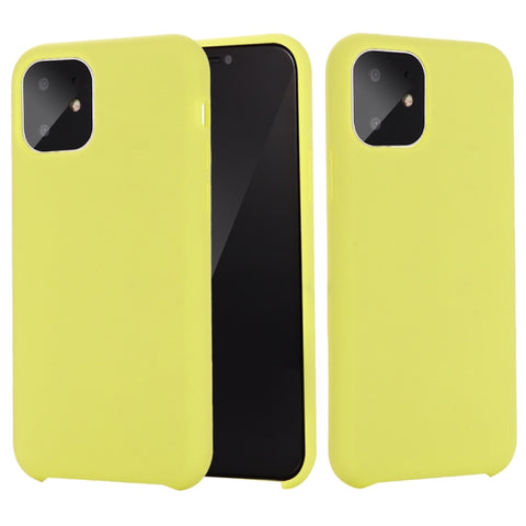 Solid Color Liquid Silicone Shockproof Case, For iPhone 11, For iPhone 11 Pro Max, For iPhone 11 Pro