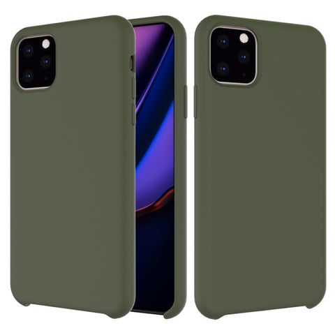 Solid Color Liquid Silicone Shockproof Case, For iPhone 11, For iPhone 11 Pro Max, For iPhone 11 Pro
