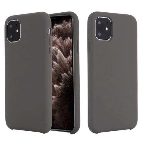 Solid Color Liquid Silicone Shockproof Case, For iPhone 11, For iPhone 11 Pro Max, For iPhone 11 Pro
