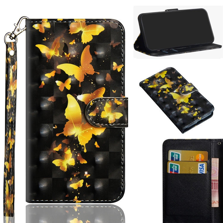 3D Painting Pattern Coloured Drawing Horizontal Flip TPU + PU Leather Case with Holder & Card Slots & Wallet, For Galaxy A10e, For Galaxy A80 / A90, For Galaxy M40