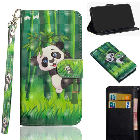 3D Painting Pattern Coloured Drawing Horizontal Flip TPU + PU Leather Case with Holder & Card Slots & Wallet, For Galaxy A10e, For Galaxy A80 / A90, For Galaxy M40