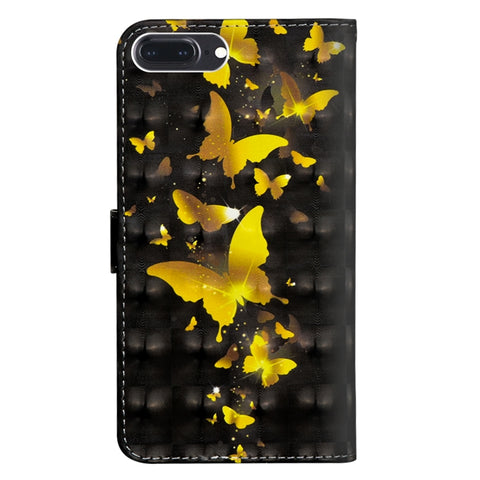 3D Painting Pattern Horizontal Flip TPU + PU Leather Case with Holder & Card Slots & Wallet, For iPhone 8 Plus, For iPhone XS / X, For iPhone XS Max