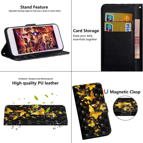 3D Painting Pattern Horizontal Flip TPU + PU Leather Case with Holder & Card Slots & Wallet, For iPhone 8 Plus, For iPhone XS / X, For iPhone XS Max
