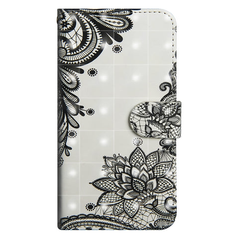 3D Painting Pattern Horizontal Flip TPU + PU Leather Case with Holder & Card Slots & Wallet, For iPhone 8 Plus, For iPhone XS / X, For iPhone XS Max
