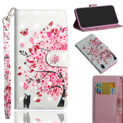 3D Painting Pattern Horizontal Flip TPU + PU Leather Case with Holder & Card Slots & Wallet, For iPhone 8 Plus, For iPhone XS / X, For iPhone XS Max