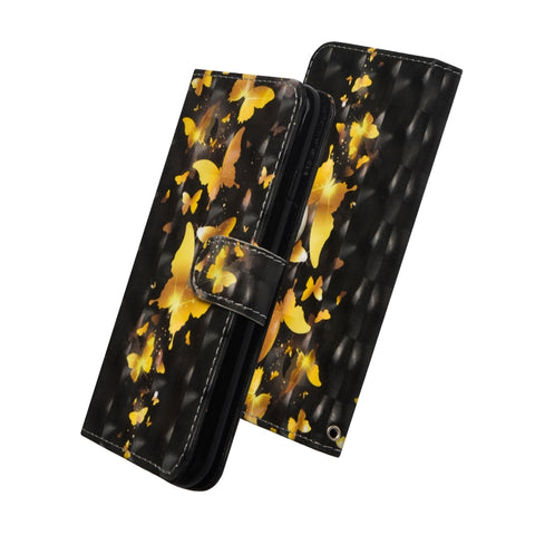 3D Painting Pattern Horizontal Flip TPU + PU Leather Case with Holder & Card Slots & Wallet, For Galaxy S8, For Galaxy S8+, For Galaxy S9, For Galaxy S9+