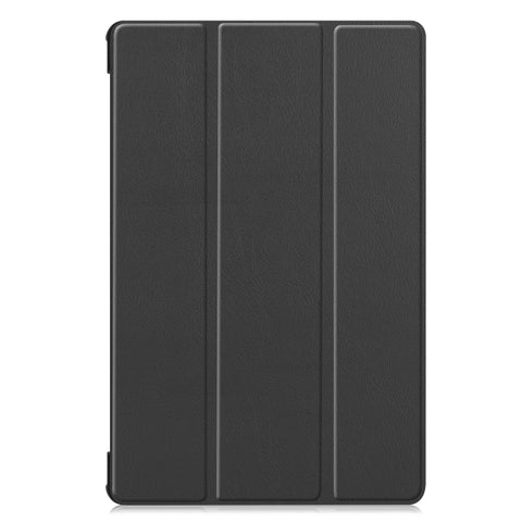 Custer Texture Horizontal Flip Leather Case with Three-folding Holder & Sleep / Wake-up Function, For Galaxy Tab S6