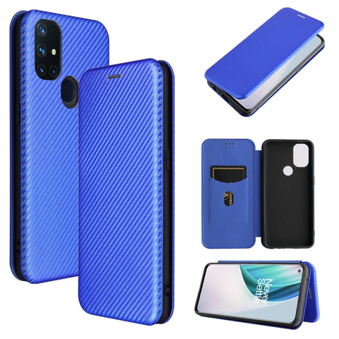 Carbon Fiber Texture Magnetic Horizontal Flip TPU + PC + PU Leather Case with Card Slot, For Huawei Mate 40, For LG K52 / K62, For vivo V20 Pro 5G, For Samsung Galaxy S21 Ultra 5G, For Motorola One 5G / Moto G 5G Plus, For Huawei Mate 40 Pro           ...