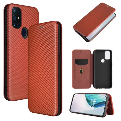 Carbon Fiber Texture Magnetic Horizontal Flip TPU + PC + PU Leather Case with Card Slot, For Huawei Mate 40, For LG K52 / K62, For vivo V20 Pro 5G, For Samsung Galaxy S21 Ultra 5G, For Motorola One 5G / Moto G 5G Plus, For Huawei Mate 40 Pro           ...