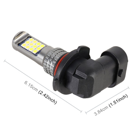 2 PCS DC12-24V / 8.6W Car Double Colors Fog Lights with 24LEDs SMD-3030 & Constant Current, Bag Packaging, 9005, 9006, H11 / H8