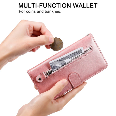 Fashion Calf Texture Zipper Horizontal Flip Leather Case with Holder & Card Slots & Wallet, For OPPO A9 (2020) / A5 (2020), For OPPO A52 / A72 / A92, For OPPO A53 / A53S / A32 / A33, For OPPO Realme 7 Pro, For OPPO Realme 7, For OPPO Realme C11        ...