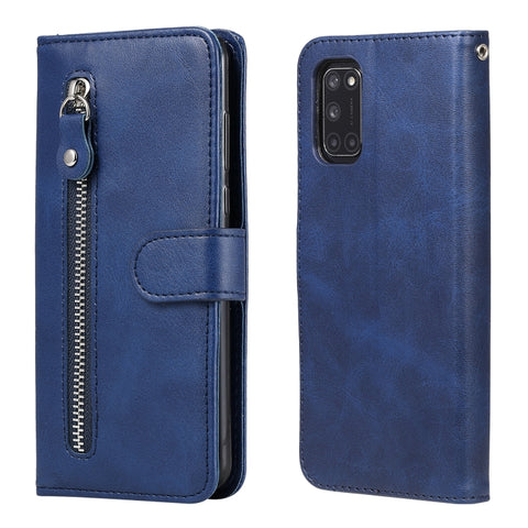 Fashion Calf Texture Zipper Horizontal Flip Leather Case with Holder & Card Slots & Wallet, For OPPO A9 (2020) / A5 (2020), For OPPO A52 / A72 / A92, For OPPO A53 / A53S / A32 / A33, For OPPO Realme 7 Pro, For OPPO Realme 7, For OPPO Realme C11        ...