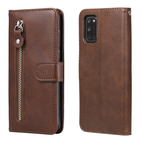 Fashion Calf Texture Zipper Horizontal Flip Leather Case with Holder & Card Slots & Wallet, For OPPO A9 (2020) / A5 (2020), For OPPO A52 / A72 / A92, For OPPO A53 / A53S / A32 / A33, For OPPO Realme 7 Pro, For OPPO Realme 7, For OPPO Realme C11        ...