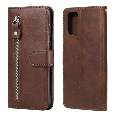 Fashion Calf Texture Zipper Horizontal Flip Leather Case with Holder & Card Slots & Wallet, For OPPO A9 (2020) / A5 (2020), For OPPO A52 / A72 / A92, For OPPO A53 / A53S / A32 / A33, For OPPO Realme 7 Pro, For OPPO Realme 7, For OPPO Realme C11        ...